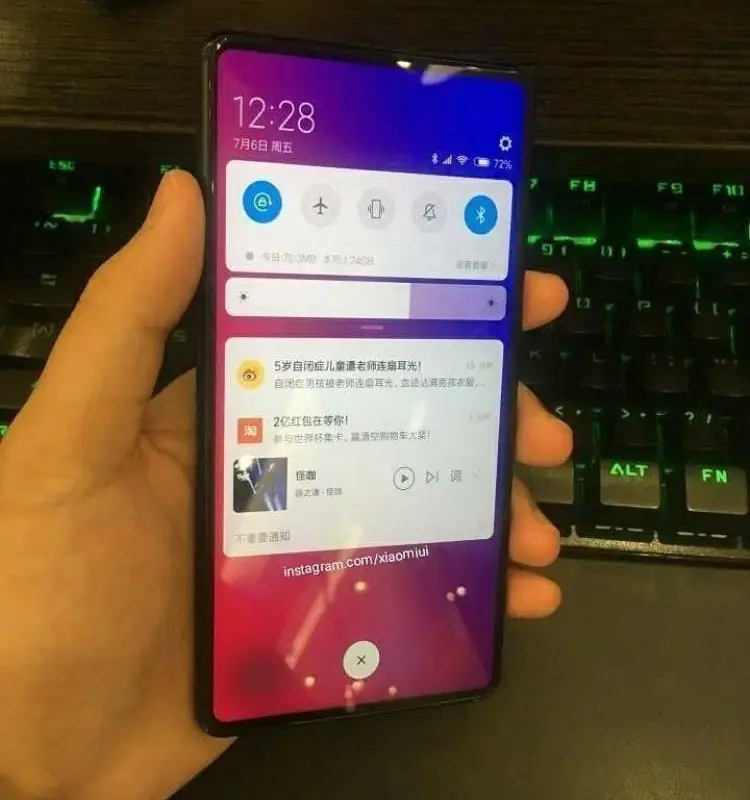 Xiaomi Mi Mix 3 Hands-On Images Leaked, Again