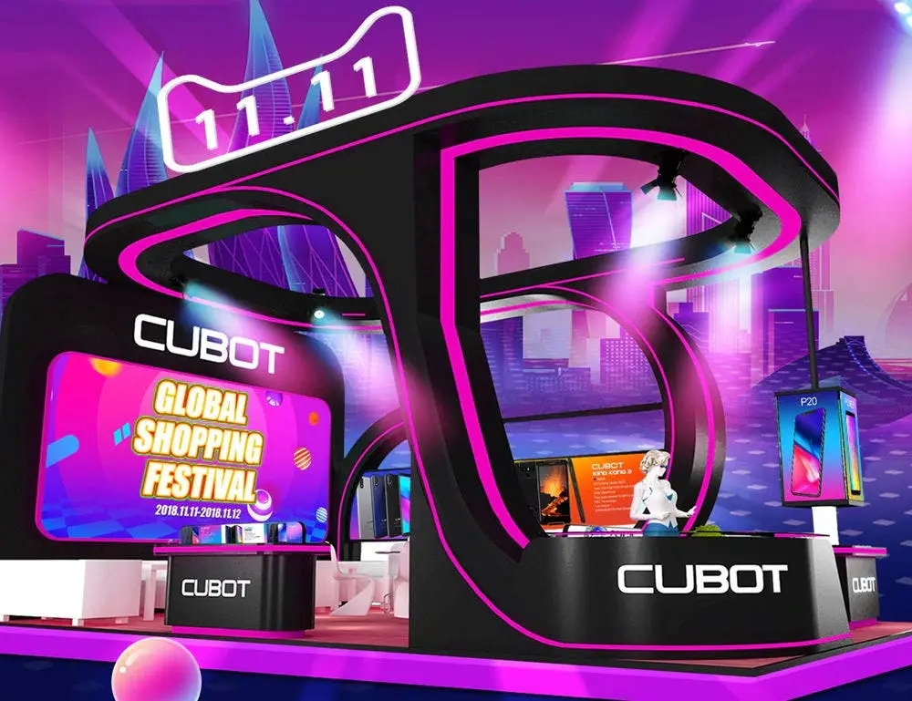 CUBOT phones discounted for the 11.11 shopping festival