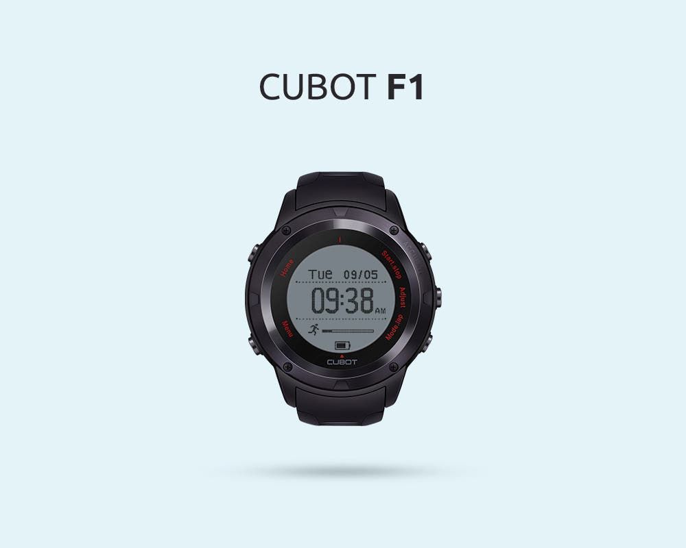 Cubot F1 Coming Soon - The Smartwatch for the Pragmatist?