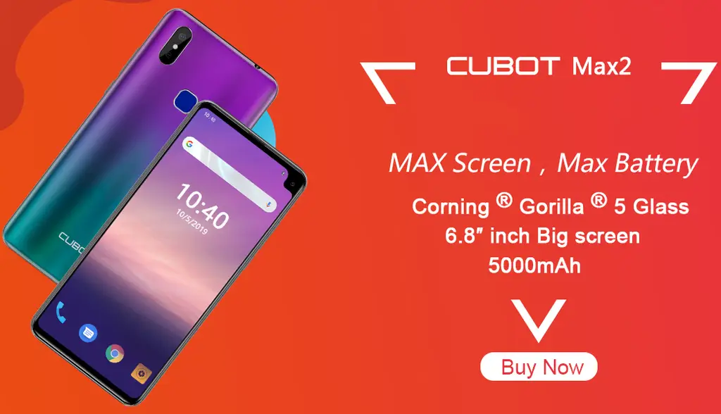 Super discounts at CUBOT's Aliexpress store for a Fan Festival