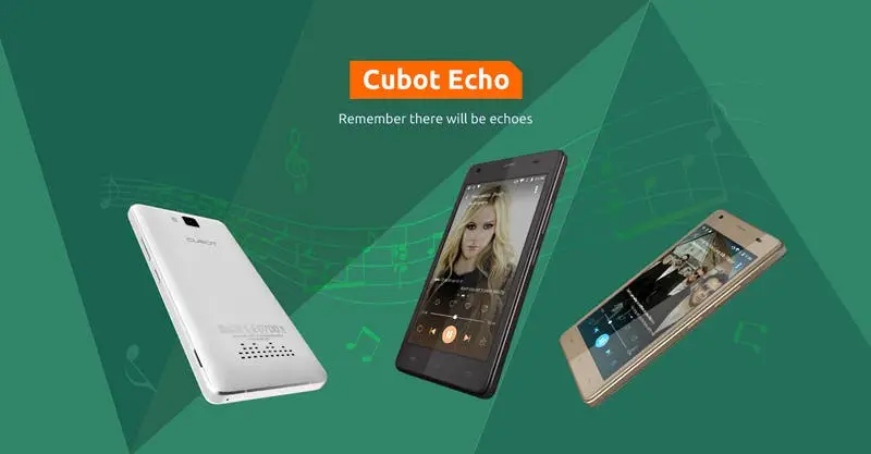 Cubot present the new audio oriented phone Cubot Echo