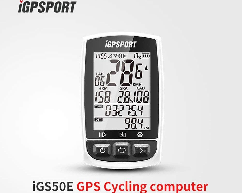 Cycling computer iGPSPORT iGS50E on sale from the Coolicool e-shop