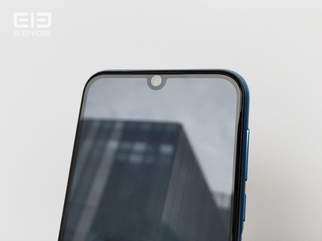 Unknown ELEPHONE waterdrop notch model video leak