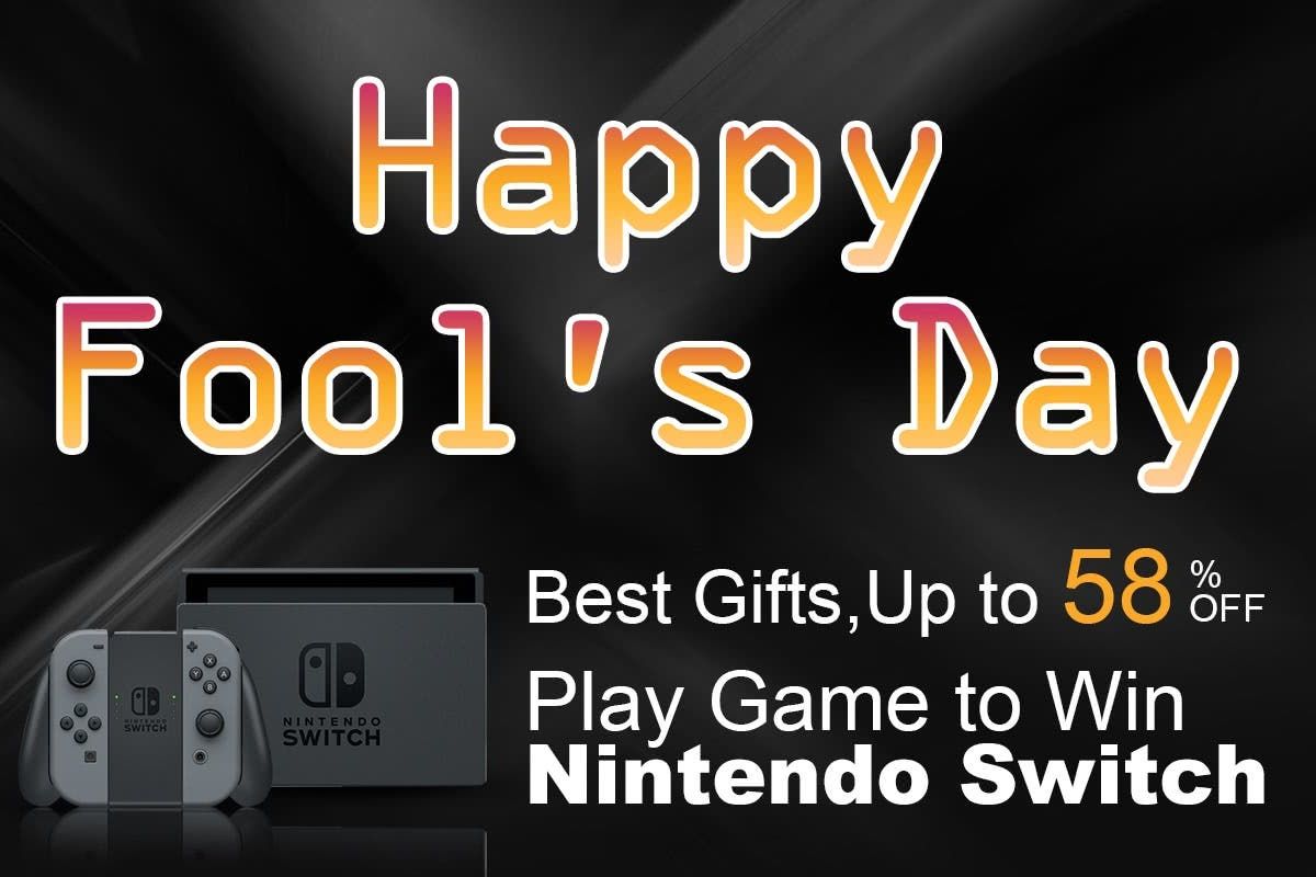 dodocool's Happy Fools' Day Promo is Live - Win a Free Nintendo Switch!