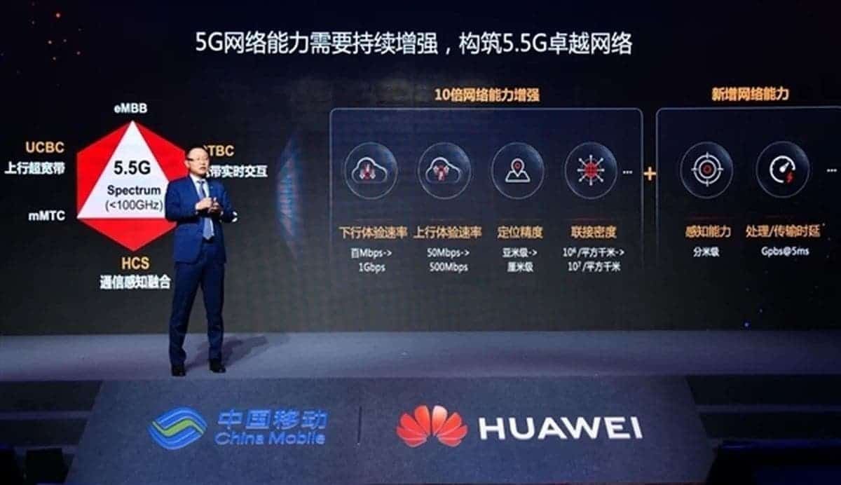 Huawei gets ahead of 5G - releases 5.5G with 10Gbps downlink speed