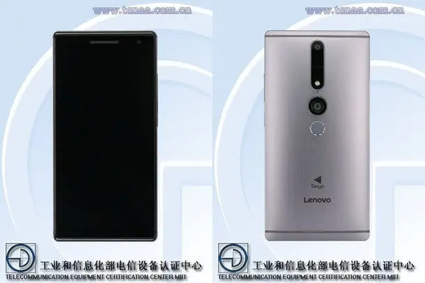 620g Lenovo Project Tango phone arrives at TENAA!