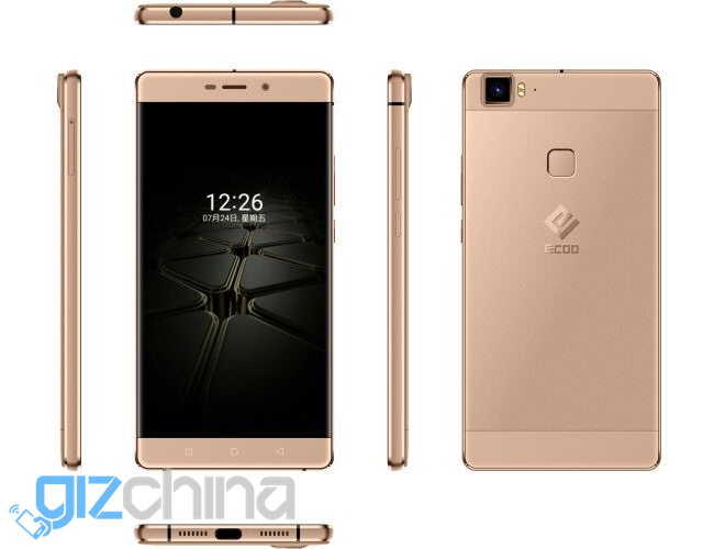 Ecoo E06 specs and render, full metal body, Helio P10, and 21 mega-pixel camera