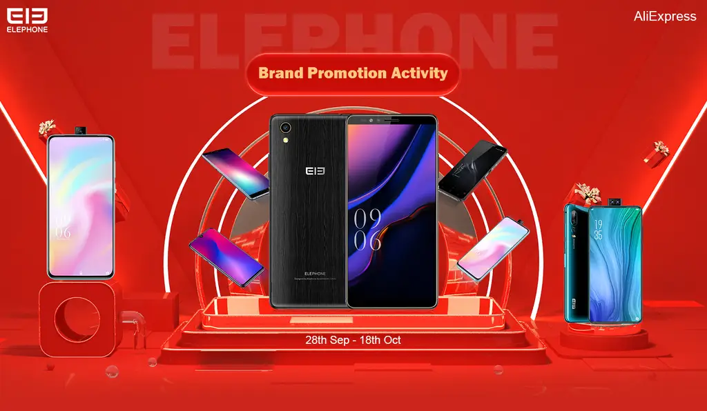 ELEPHONE promotional activity packages can save you $50