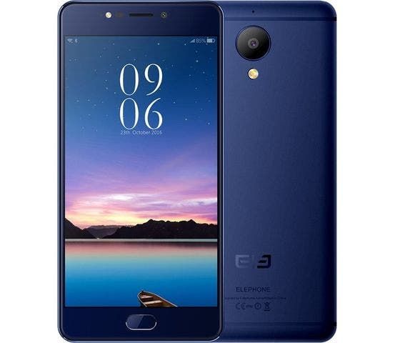 Prototype of Elephone P25 captured on video