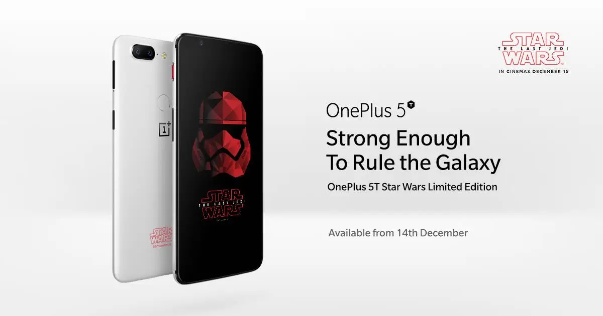 OnePlus 5T Star Wars Edition returns to India