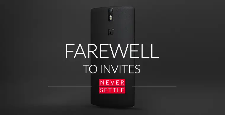 OnePlus bid adieu to invites, for good this time