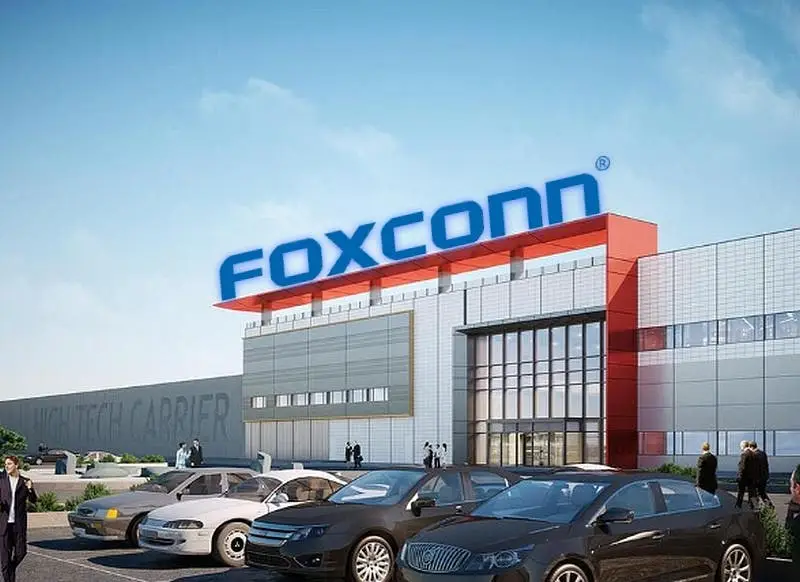 Foxconn's US plant is locally approved; Concrete pours started this week