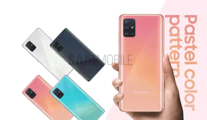 Galaxy A51 press renders, specifications leaks online