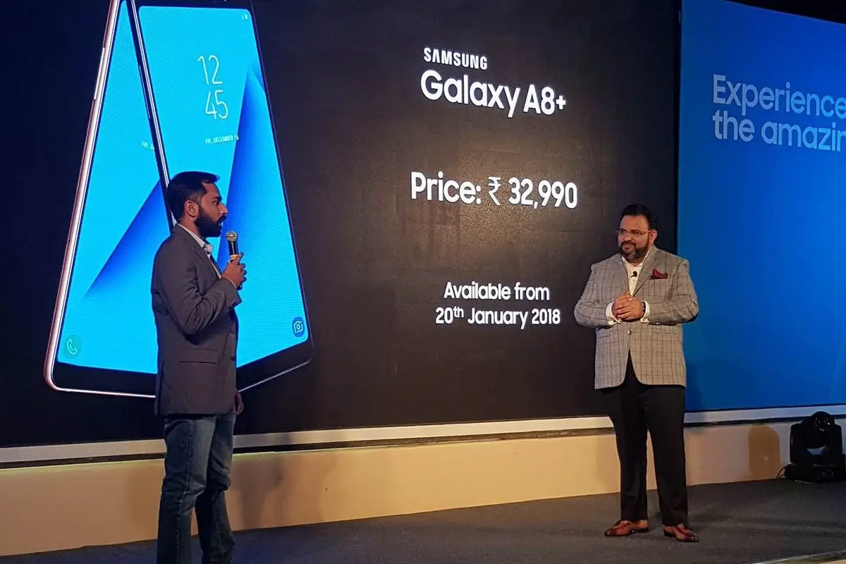 Samsung Galaxy A8 + (2018) goes on sale in India priced Rs 32,990