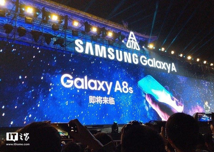 Samsung Galaxy A8s will soon go official in the global markets