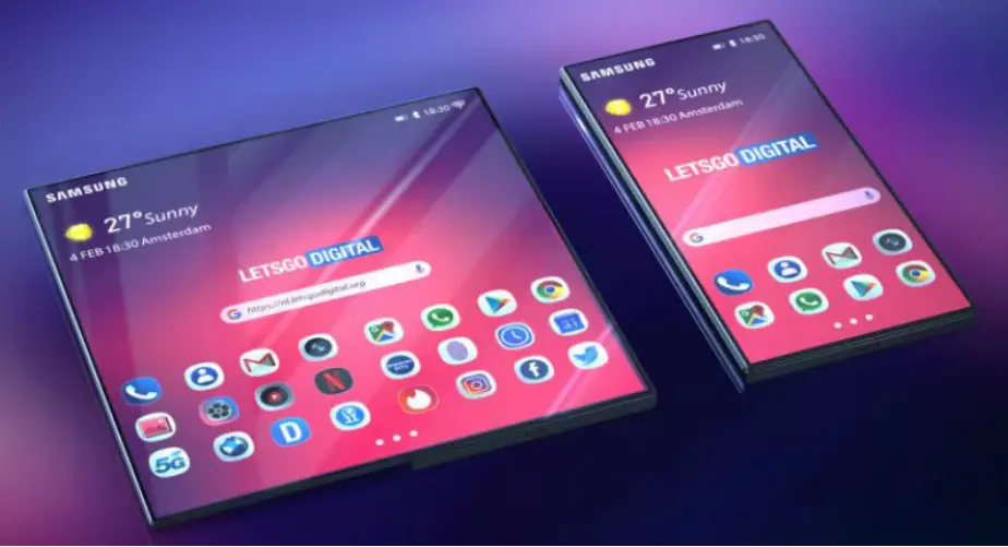Foldable like Mate-X from Samsung coming in September?