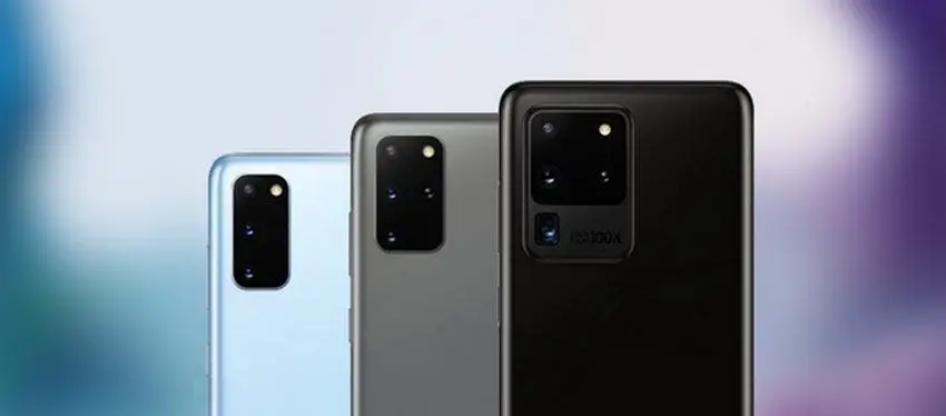 Samsung Galaxy S20 series live images surface