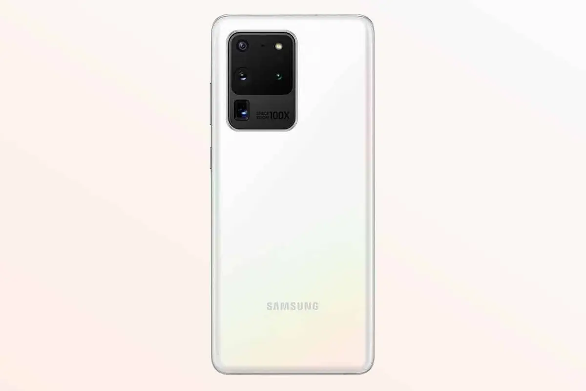 Samsung Galaxy S20 Ultra in Cloud White now available in Europe
