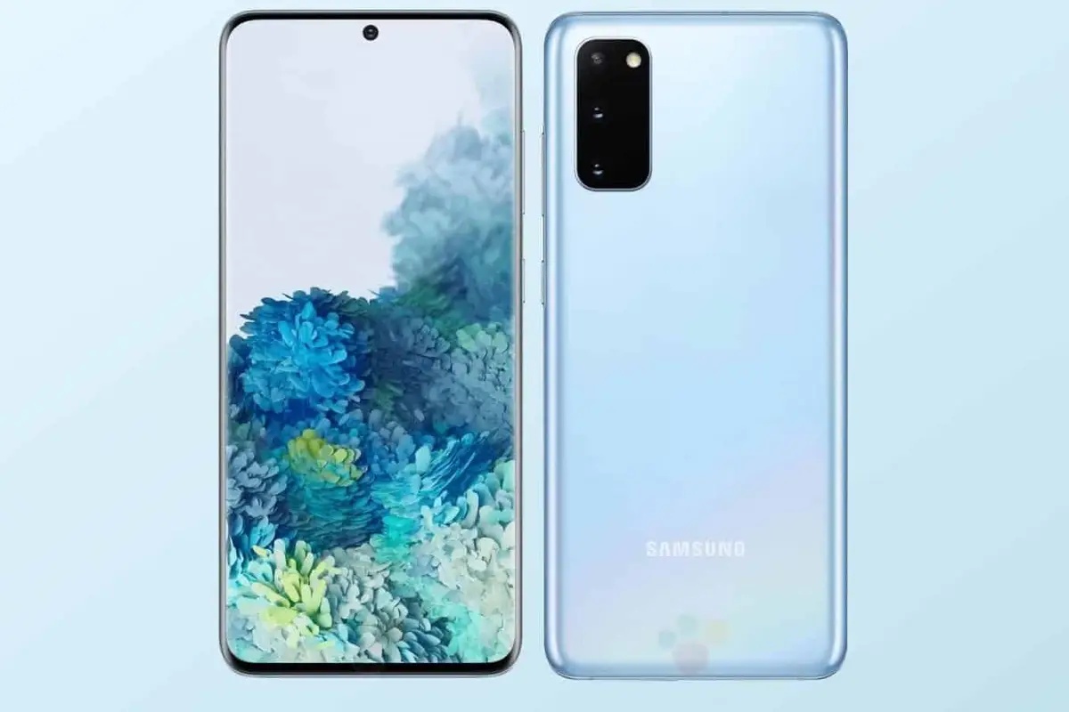 Samsung Galaxy S20 Cloud Pink, Cloud Blue and Cosmic Grey color exposed, Official cases leaked too