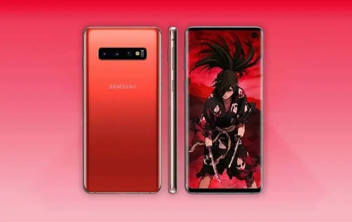 Would you like a Samsung Galaxy S10 in red? It seems to be on the way