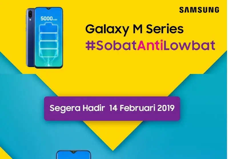 Samsung Galaxy M20 set to land in Indonesia on Feb. 14