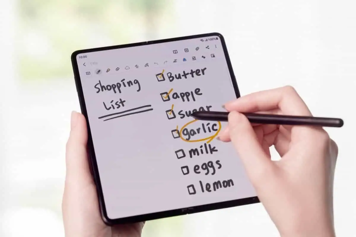 Ordinary S-Pen stylus will damage the Samsung Galaxy Z Fold3