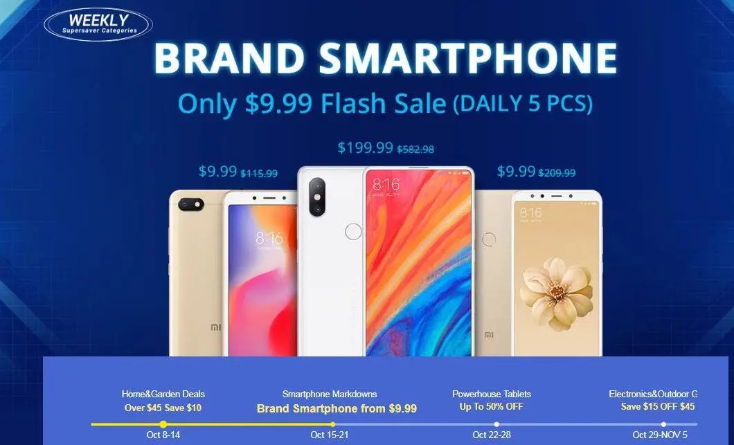 Gearbest Is Offering A Smartphone For ONLY $9.99 From Oct. 15 To Oct 21