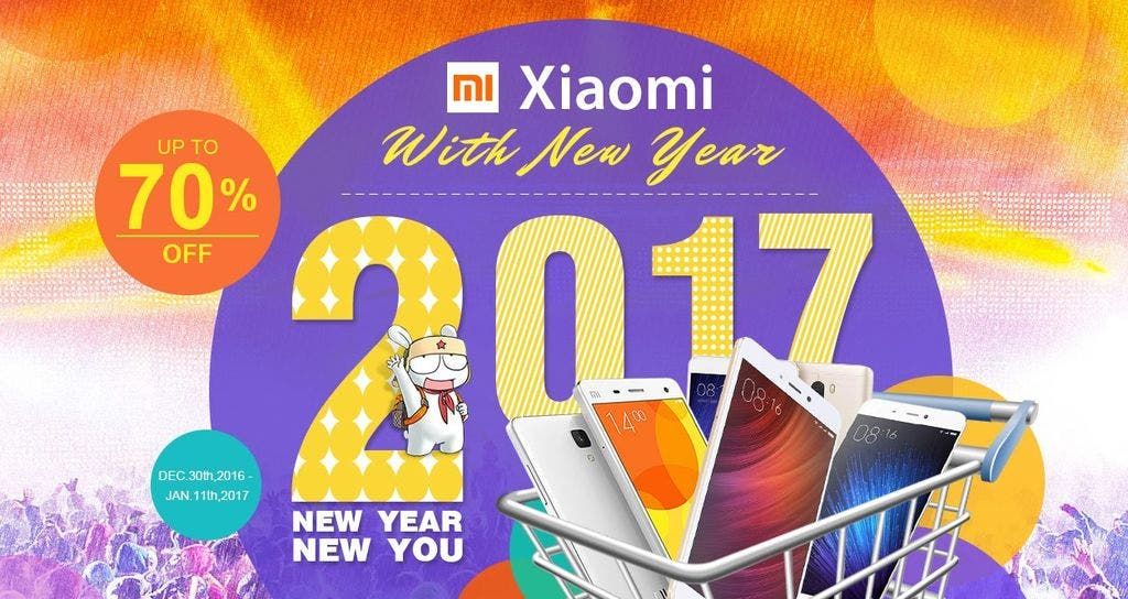 Kick off the New Year with some Xiaomi sales on Geekbuying