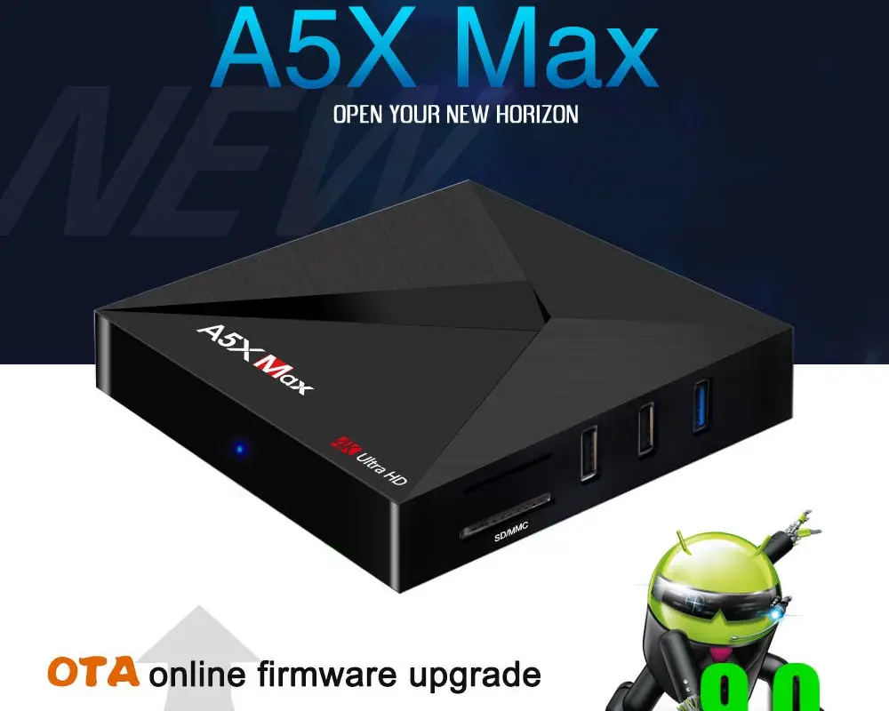 A5X Max and other TV boxes on sale from Geekbuying