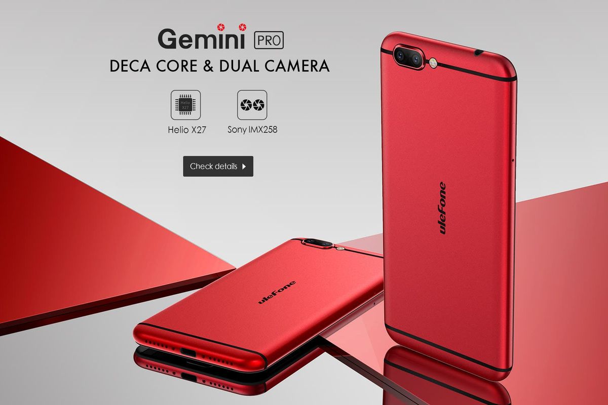 Flagship Ulefone Gemini Pro Set to Launch On May 31st!