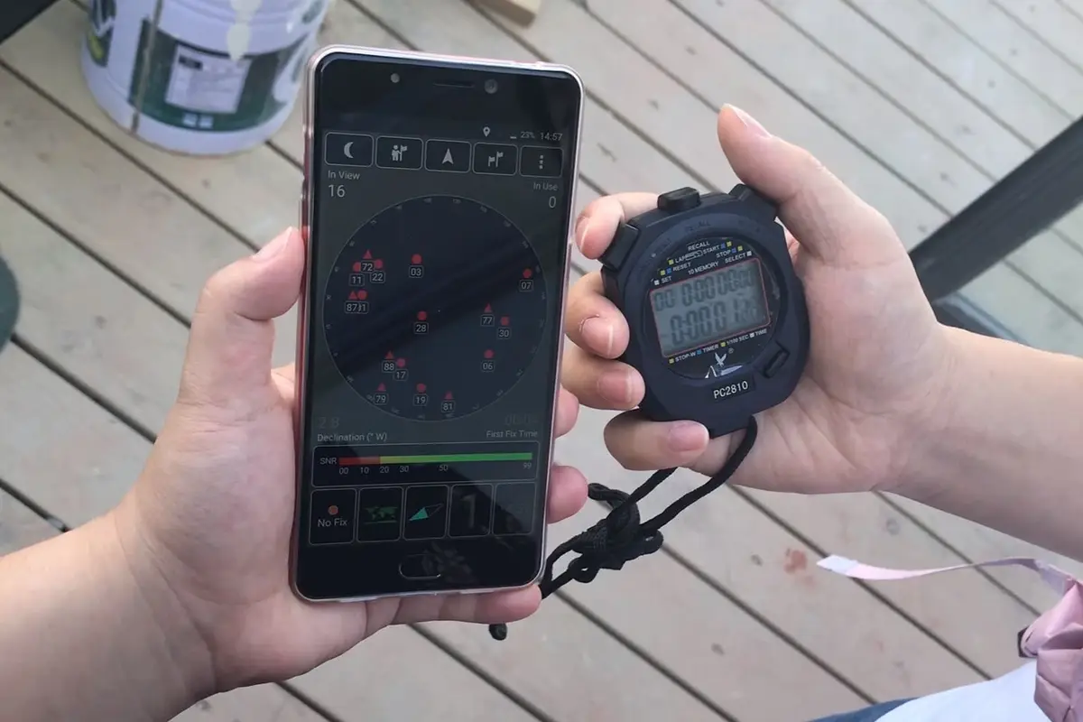 Watch: Elephone P8 gets GPS fix in a matter of seconds