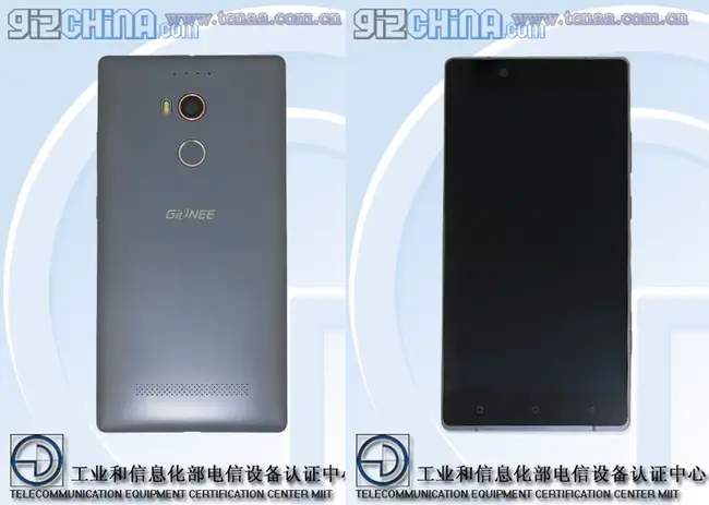 Gionee Elife E8 with 2K display, fingerprint scanner and 3520mAh at TENAA