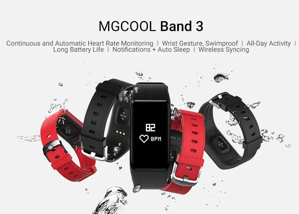MGCOOL Band 3 Announced - Will it be the best Smartband?