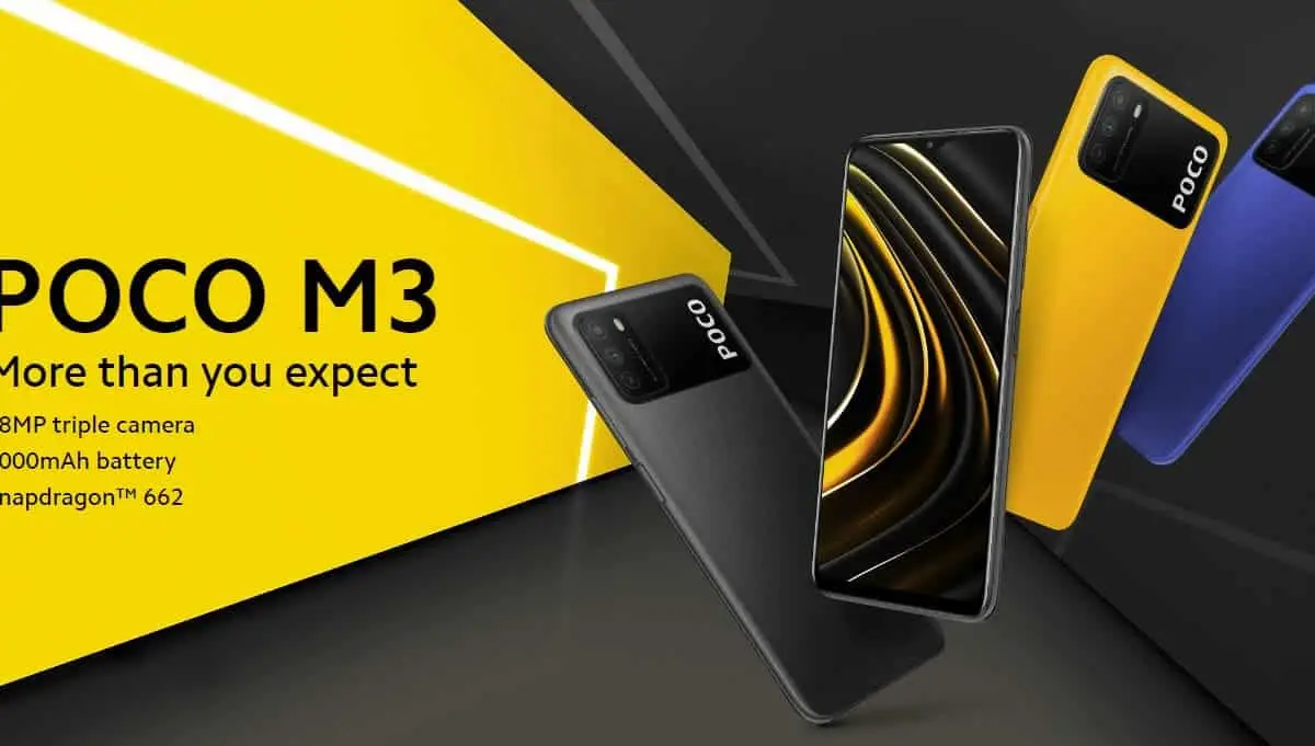 POCO M3 goes official with Snapdragon 662, 6000mAh battery, 48MP camera and $129 price