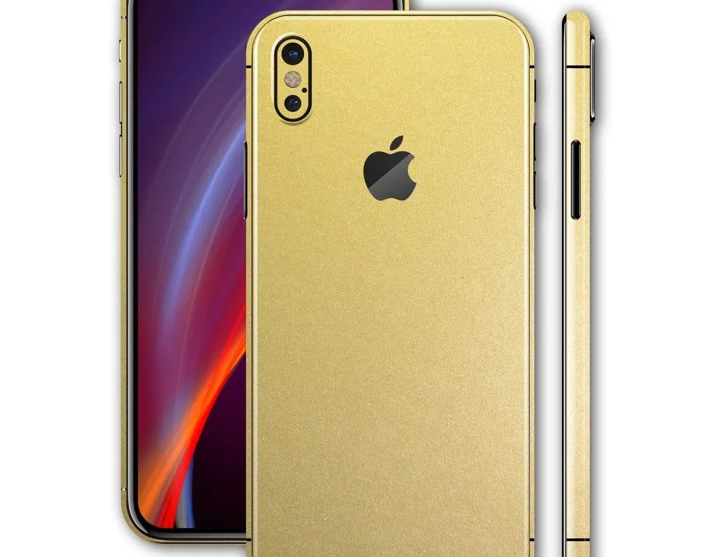 Gold colored iPhone X spotted in the wild
