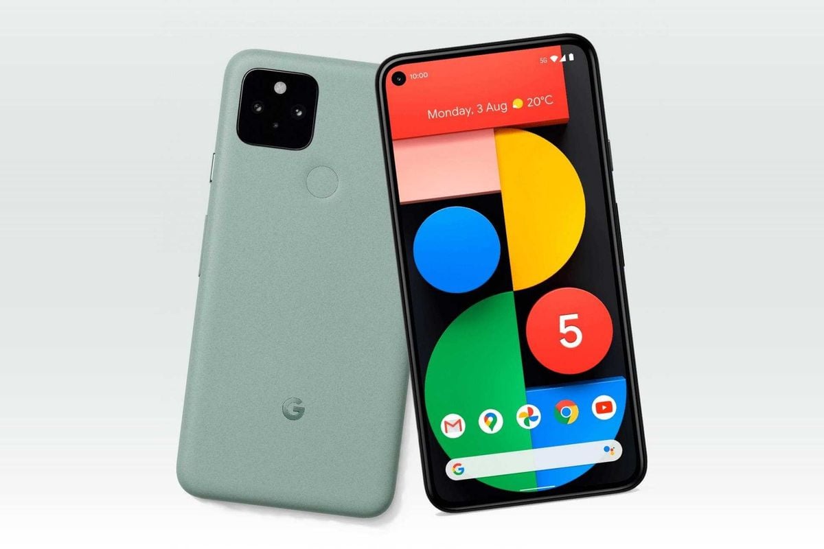 Google Pixel 5 surfaces in Mint Green colorway