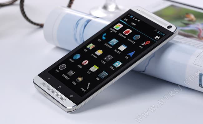 Real photos of the octacore GooPhone M8, HTC M8 clone