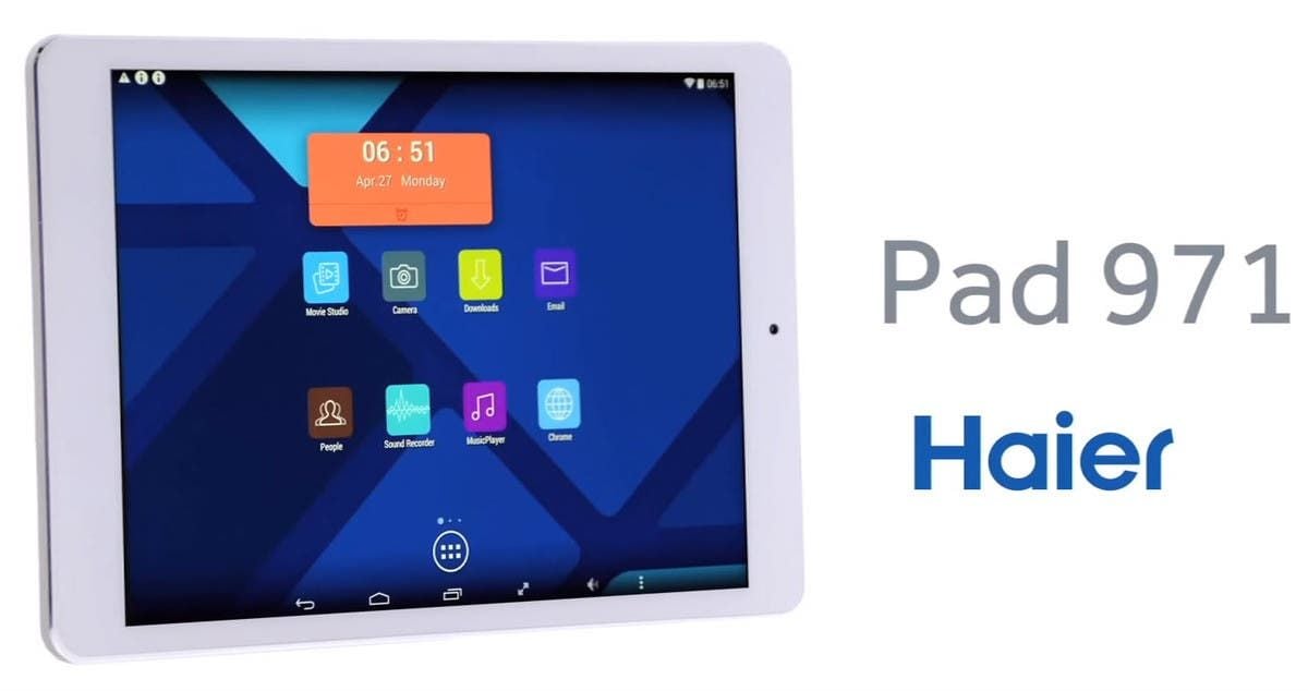 Haier Pad 971 tablet launched, still packs Kitkat