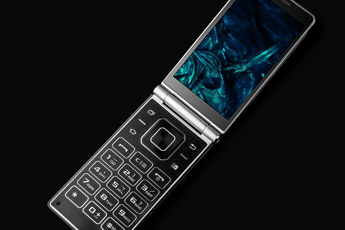 Vkworld T2 Plus: The World's First Titanium Flip Phone?
