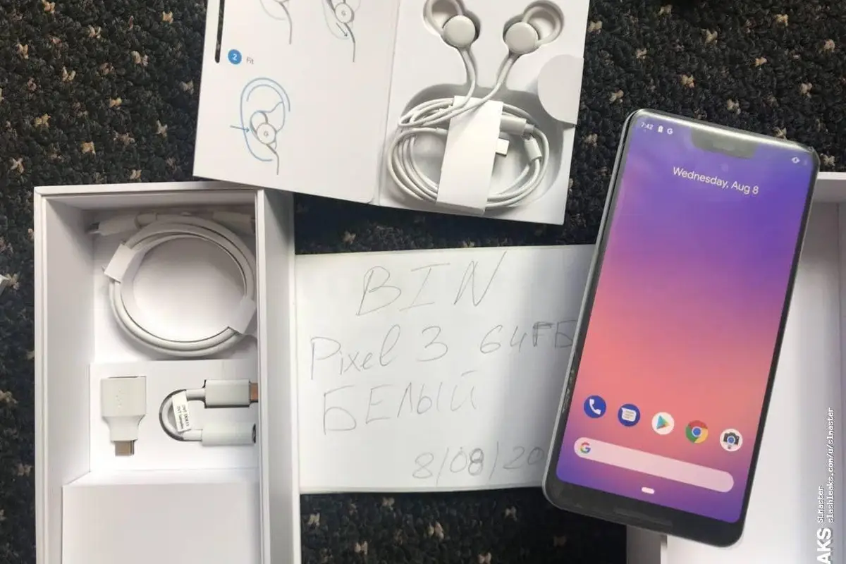 Google Pixel 3 Unboxing Video and Hands-On Images Leaked