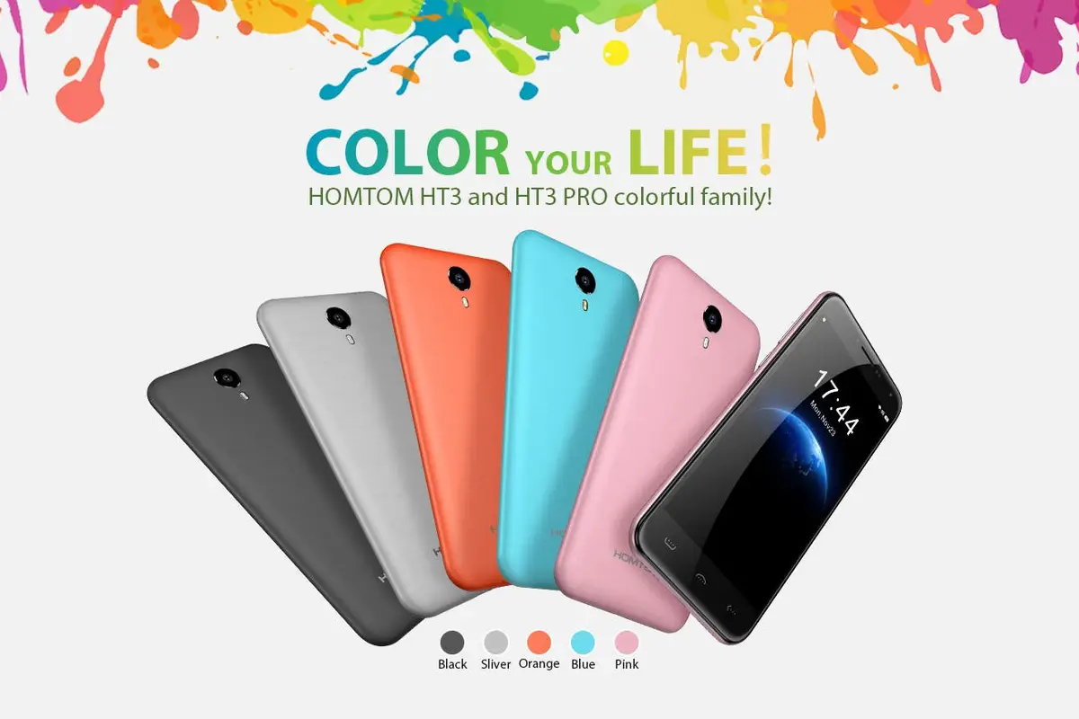 Homtom HT3 and HT3 Pro are getting new color variants
