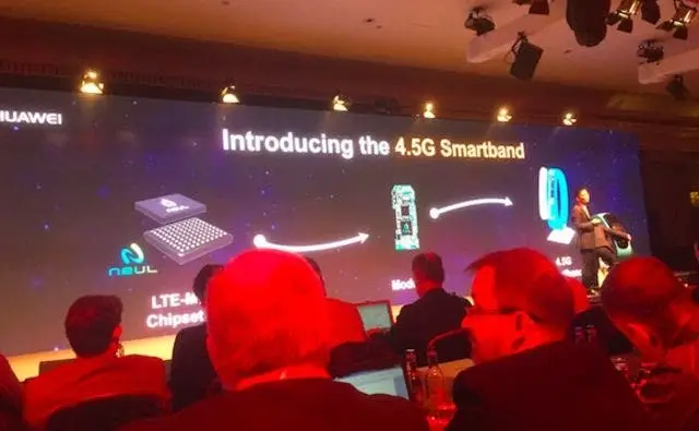 Huawei’s new smart band has LTE