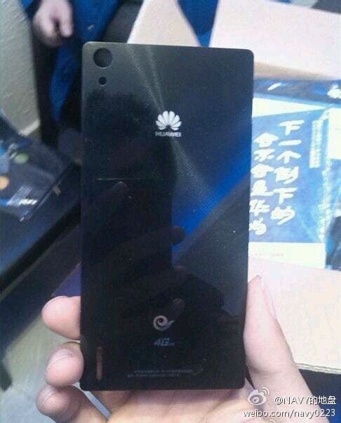 First look at the Huawei Sophia, aka Huawei Ascend P7 thanks to leaked photos