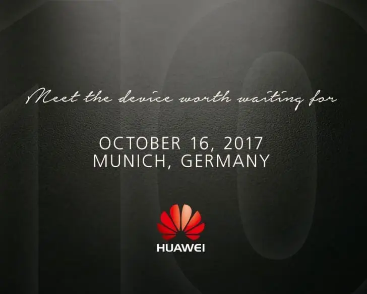 First Huawei Mate 10 teaser appears, confirms October 16 as the launch date