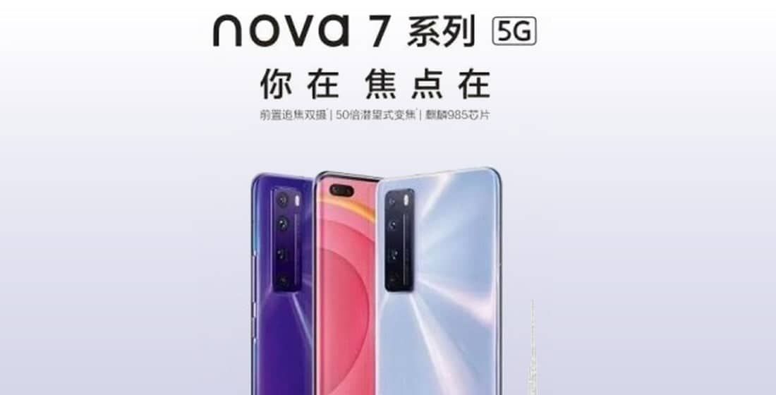 Huawei Nova 7 surfaces in official video, GeekBench confirms some of the specifications