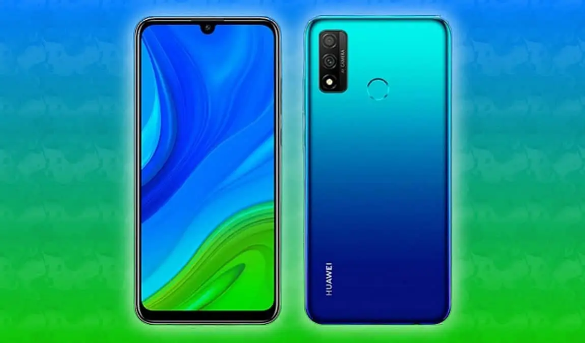Huawei P Smart 2020 specs and design surface in the web