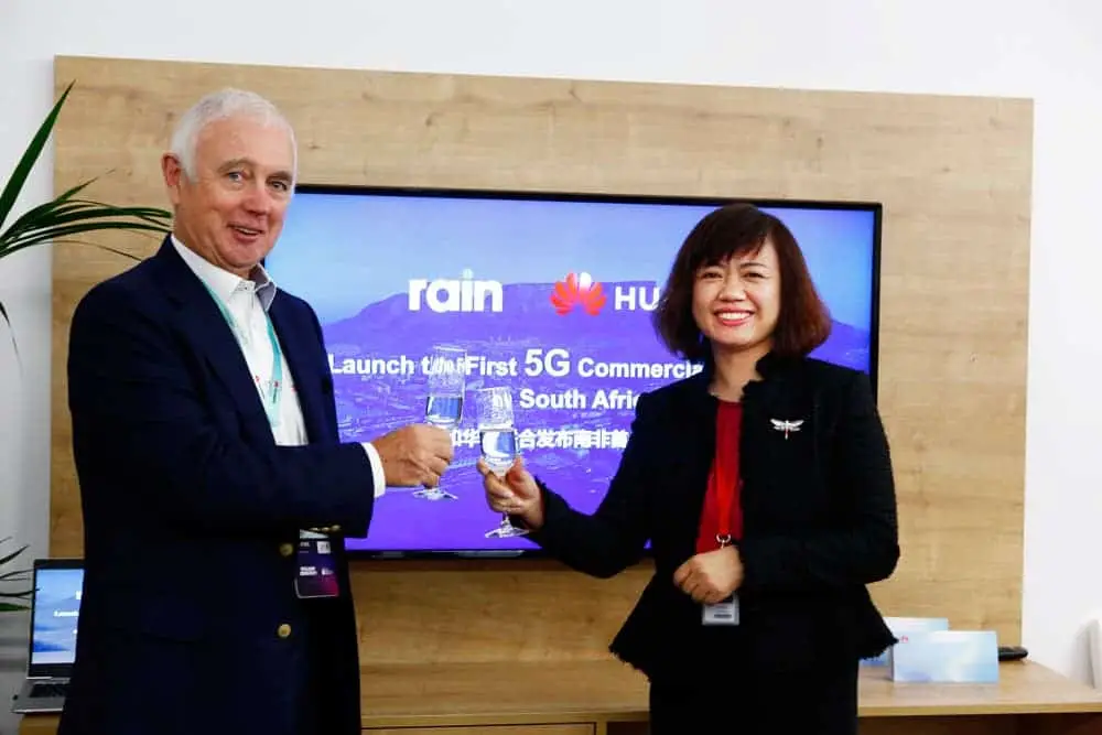 Huawei and Rain releases Africa's first 5G independent networking commercial network