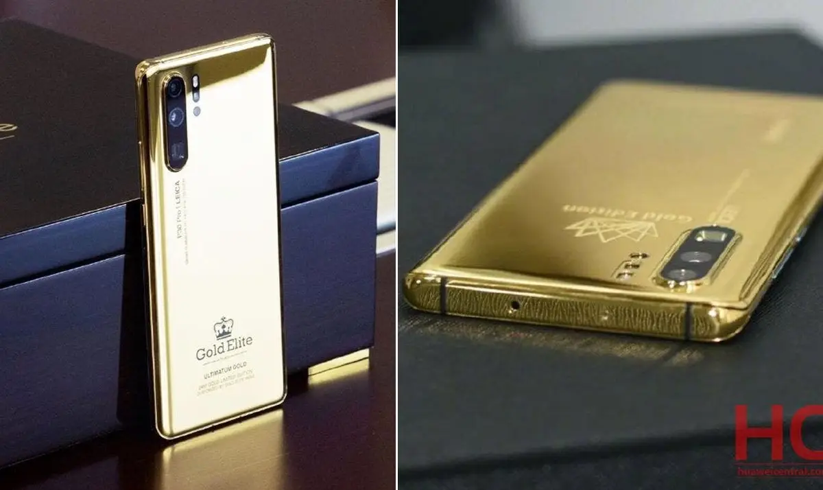 Golden Huawei P30 Pro appears in the hands of Donnie Yen