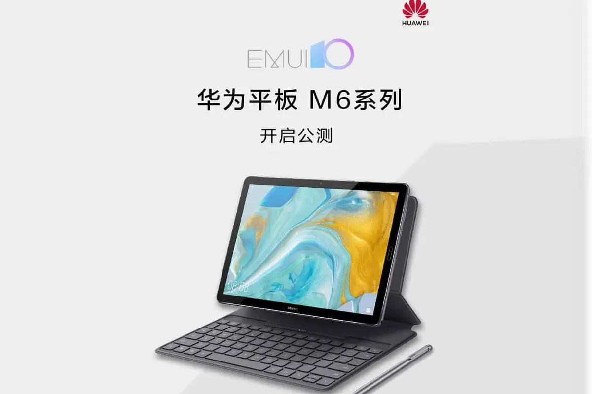 EMUI 10 open beta now available for Huawei MediaPad M6 series