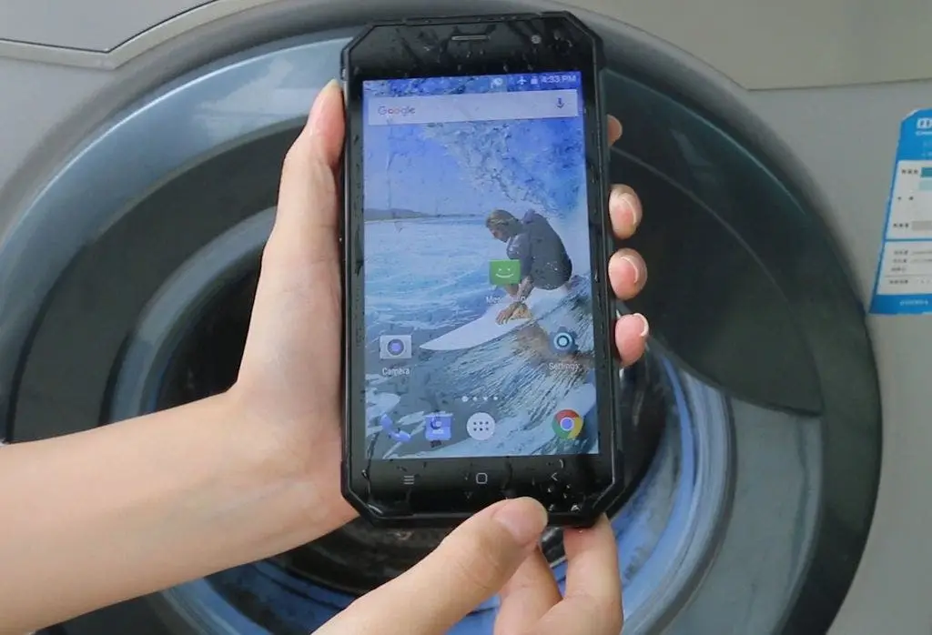 Video : Washing machine adventures of rugged Nomu S30